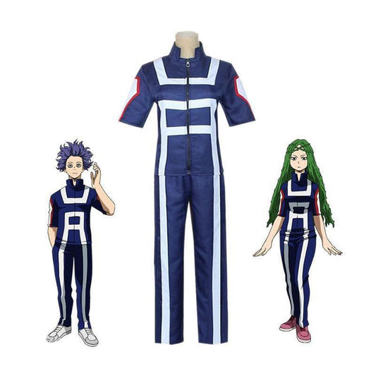 anime my hero academia short sleeve sports uniform cosplay costume