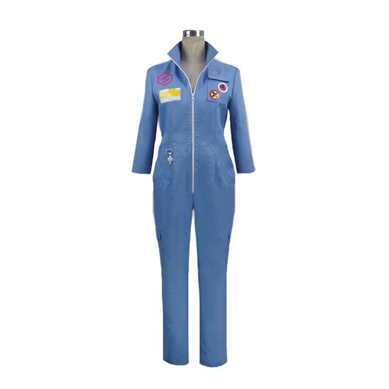 anime danganronpa 2 goodbye despair kazuichi souda blue uniform cosplay costumes