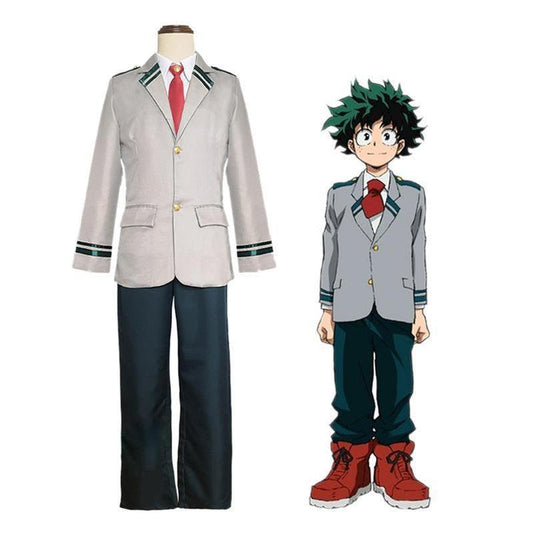 anime my hero academia male school uniform cosplay costume