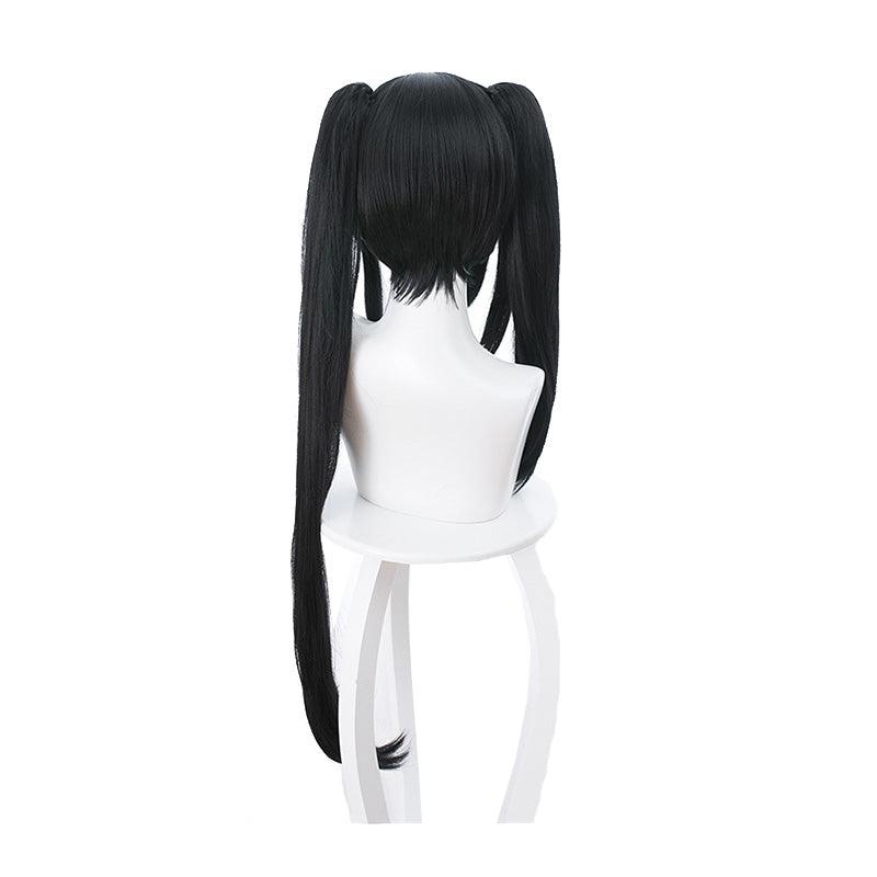 anime date a live kurumi tokisaki long black cosplay wigs