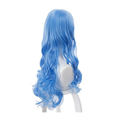 anime date a live yoshino himekawa long blue wavy cosplay wigs
