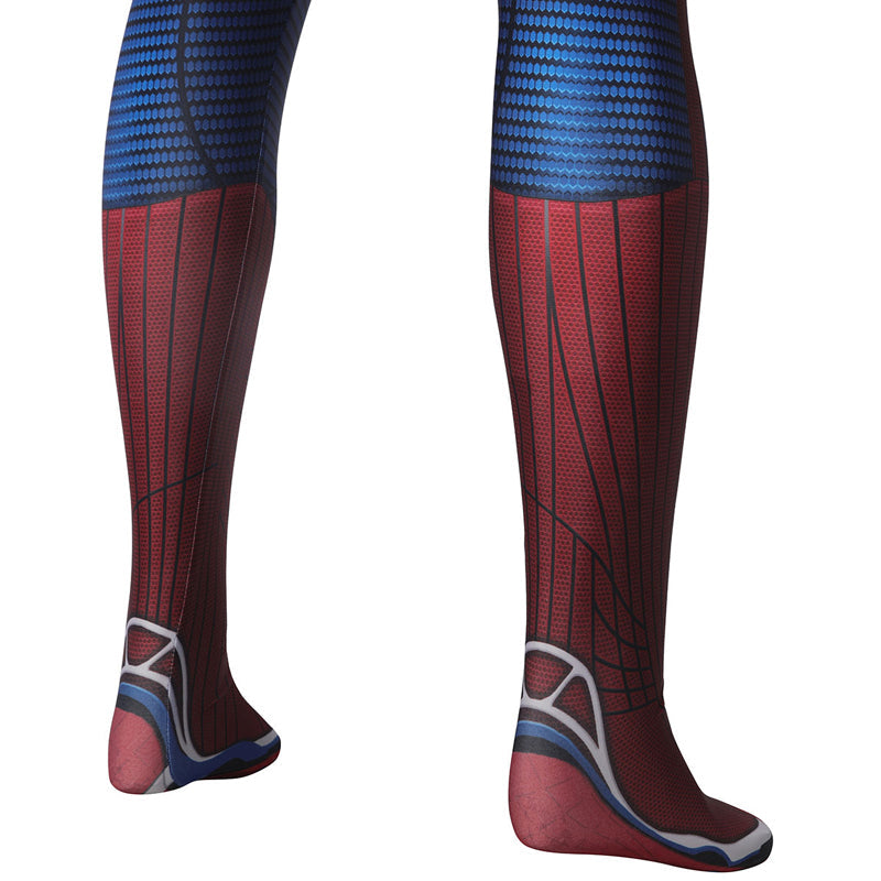 spider man ps5 amazing suit jumpsuit cosplay costumes