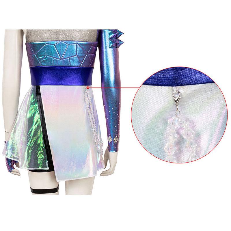 game lol kda all out ahri fullset cosplay costume with free ears