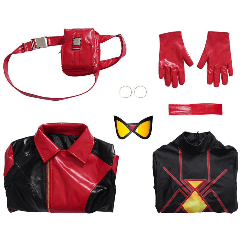 spider man across the spider verse spider woman cosplay costumes