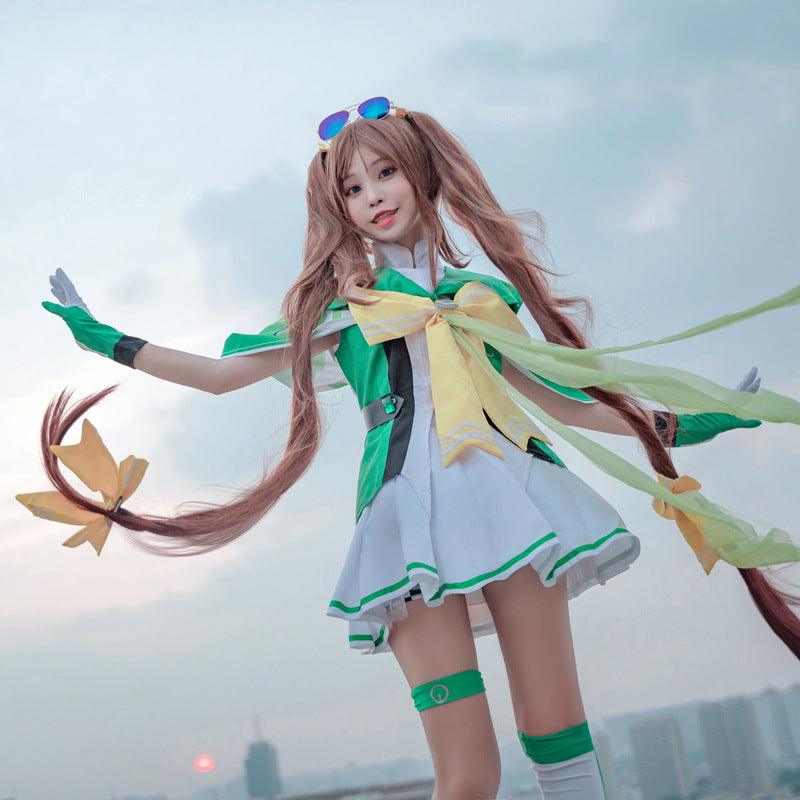 Honor of Kings Da Qiao Game Skin Guardian Power Maid Outfit Dress Game Cosplay Costume
