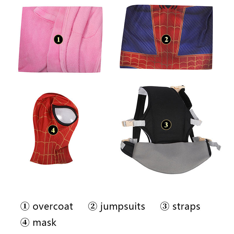 spider man across the spider verse peter parker jumpsuit cosplay costumes