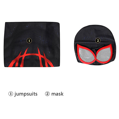 spider man across the spider verse miles morales jumpsuit cosplay costumes