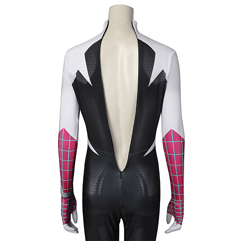 spider woman gwen stacy jumpsuit cosplay costumes