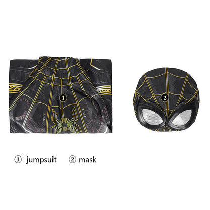 spider man 3 no way home peter parker kids jumpsuit cosplay costumes 2