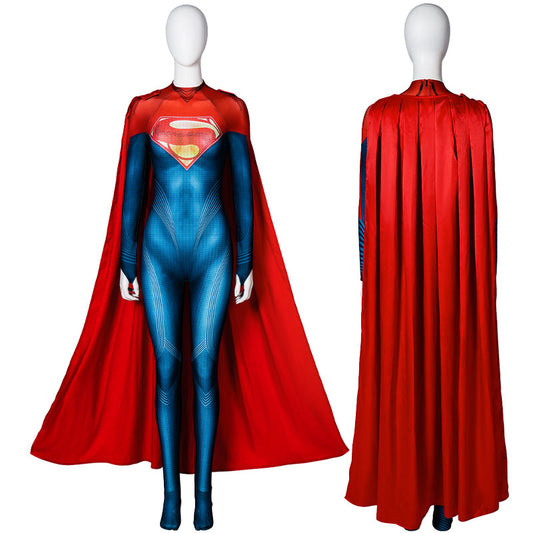 The Flash Movie Supergirl Jumpsuit Cosplay Costumes