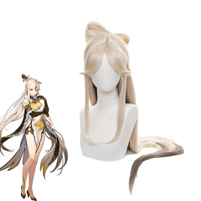 game genshin impact ningguang cosplay wigs