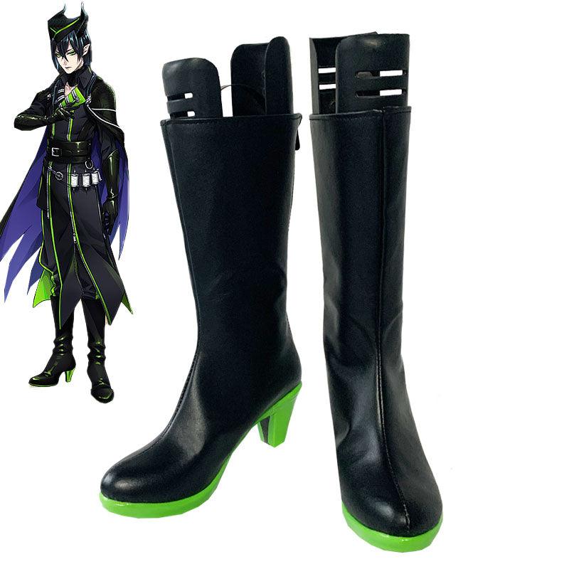 game twisted wonderland diasomnia lilia vanrouge cosplay boots shoes for carnival