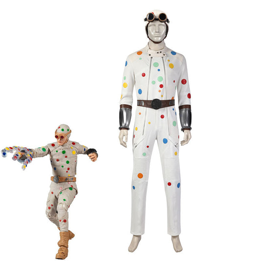the sucide squad 2 polka dot man fullset cosplay costumes