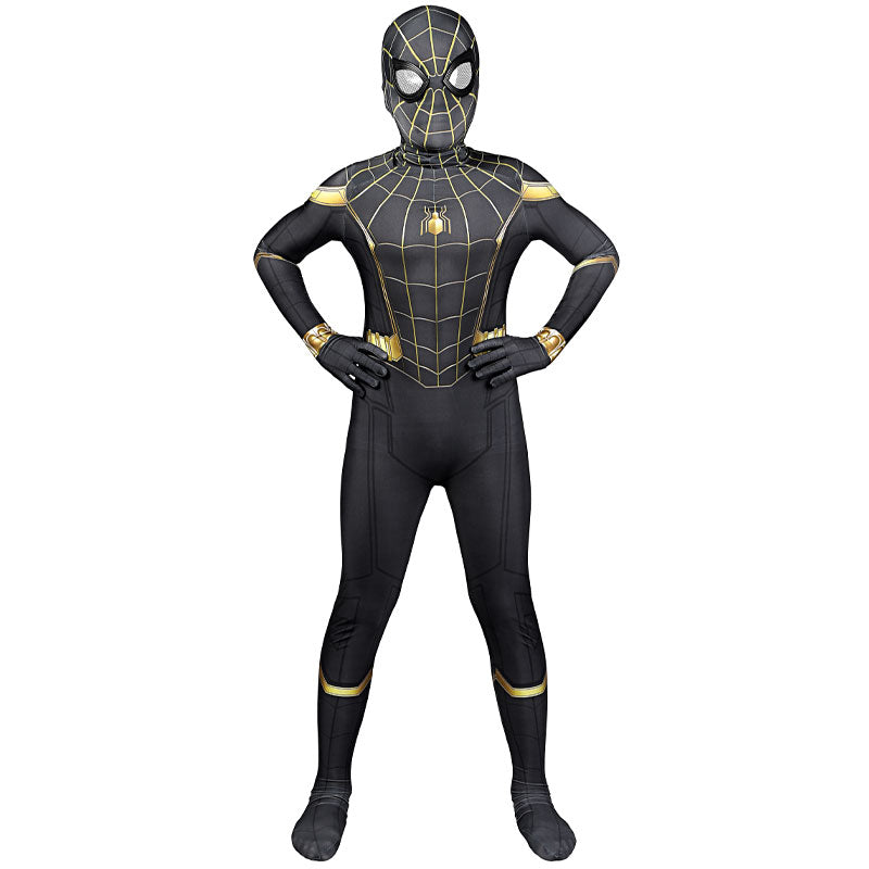 spider man 3 no way home peter parker kids jumpsuit cosplay costumes 1