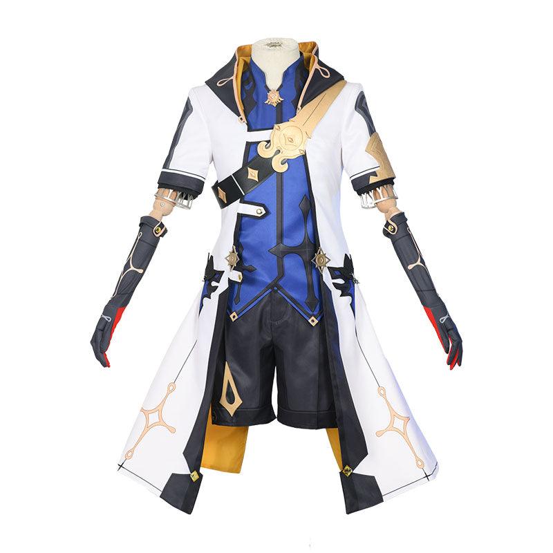 game genshin impact albedo fullset cosplay costumes