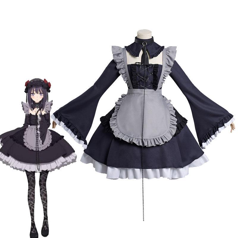 anime my dress up darling marin kitagawa lolita maid cosplay costume
