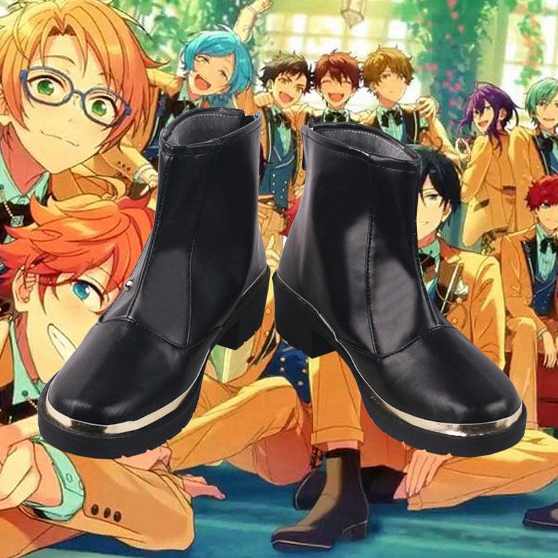 ensemble stars es 5th anniversary walk with your smile game cosplay boots shoes for anime carnival