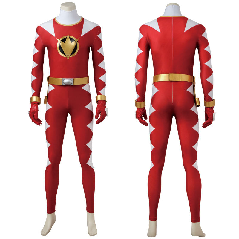 mighty morphin power rangers abare max ryouga hakua abare red cosplay costumes