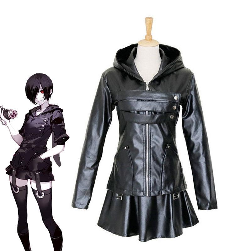 anime tokyo ghoul touka kirishima combat suit cosplay costume