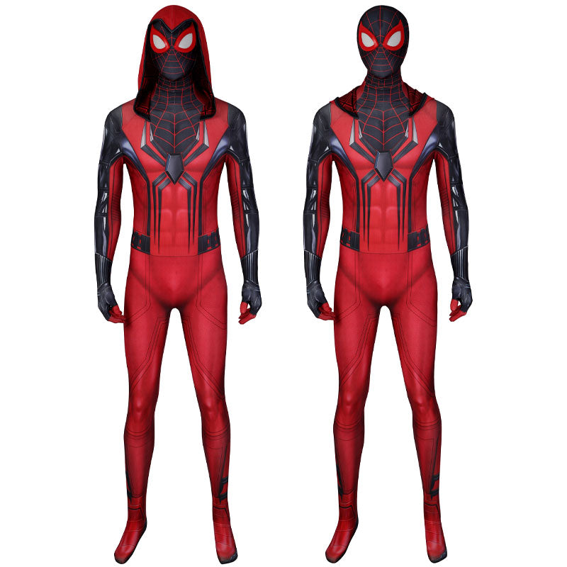 spider man ps5 crimson cowl suit cosplay costume