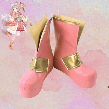 Princess Connect! Re Dive Himemiya Maho Anime Game Cosplay Boots Shoes - coscrew