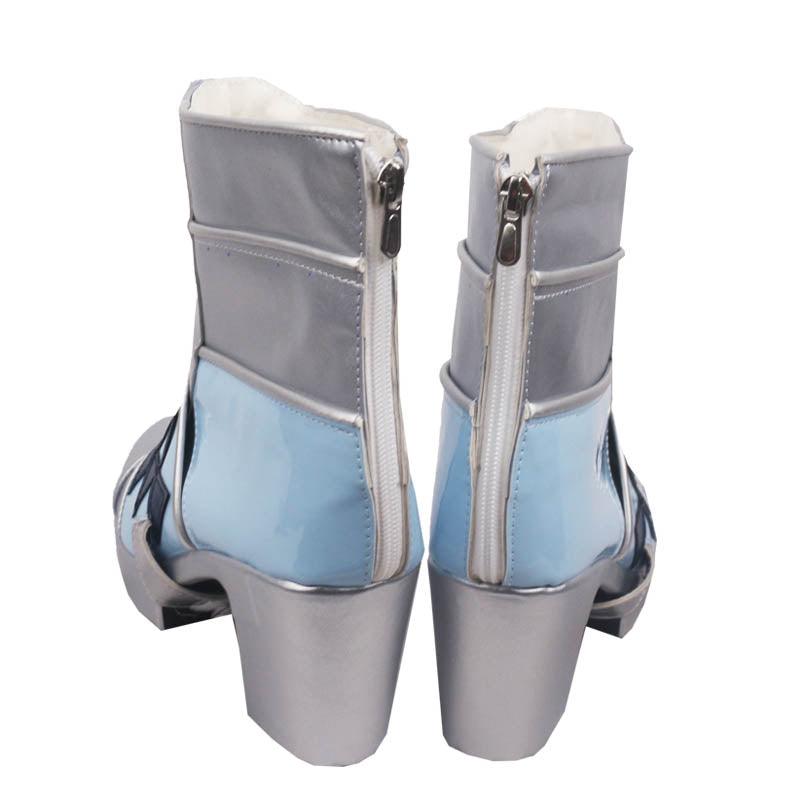 arknights saileach game cosplay blue boots shoes for cosplay carnival