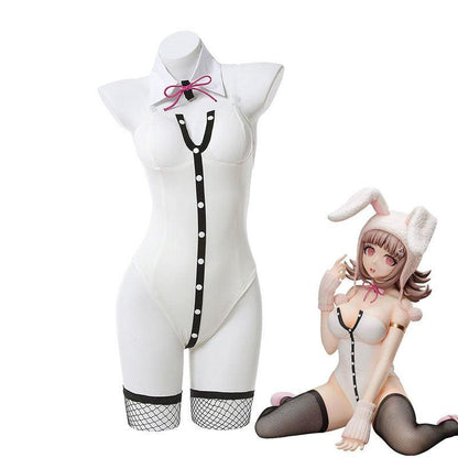 anime danganronpa 2 goodbye despair chiaki nanami bunnysuit cosplay costumes