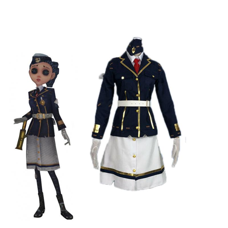 game identity v coordinator navy matha behamfil cosplay costume