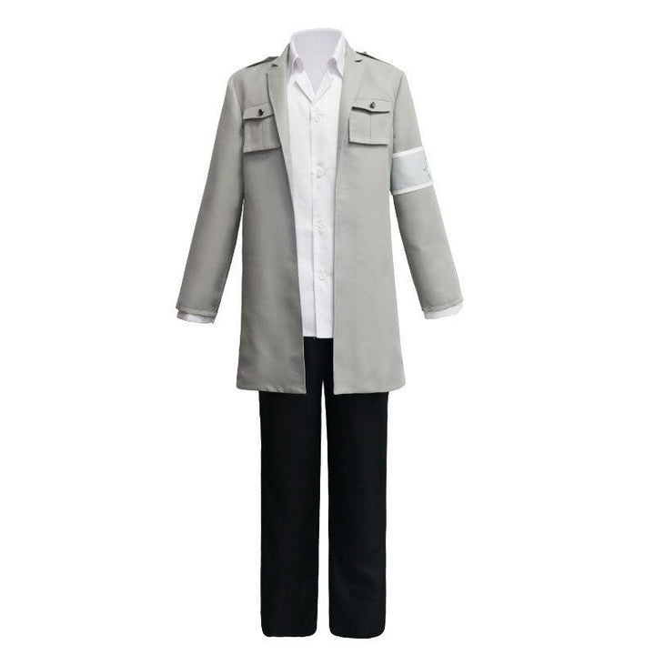 anime attack on titan 4 season eren yaeger uniform set cosplay costumes