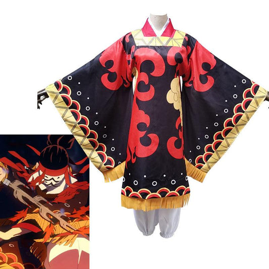 anime demon slayer kimetsu no yaiba kamado tanjuurou dance of the fire god hinokami kagura cosplay costume