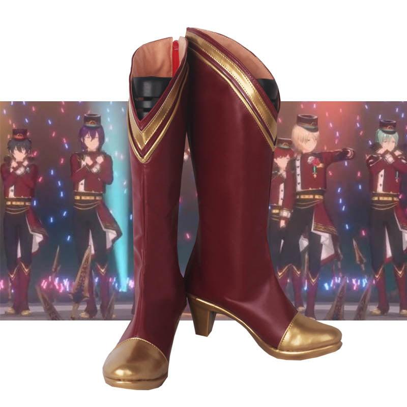 ensemble stars alkaloid valkyrie fusion artistic partisan ver a game cosplay boots shoes for anime carnival