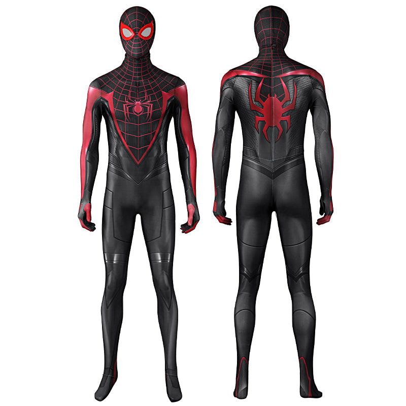 spiderman ps5 2 miles morales jumpsuit cosplay costumes