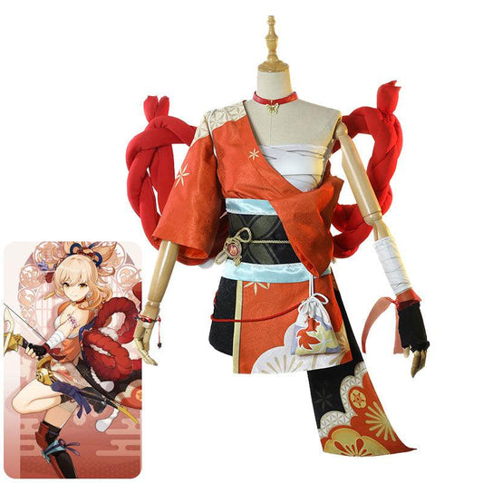 game genshin impact yoimiya xiaogong fullsuit cosplay costumes 1