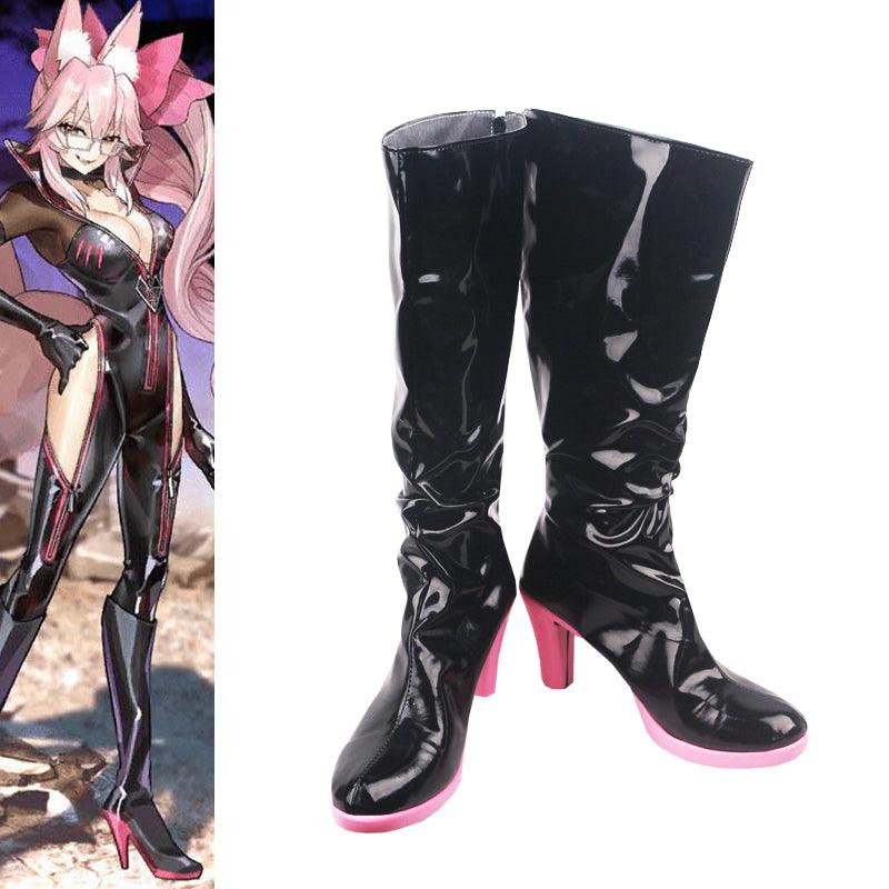 game fgo fate grand order koyanskaya of light tamamo no mae bunny girl cosplay boots shoes for carnival