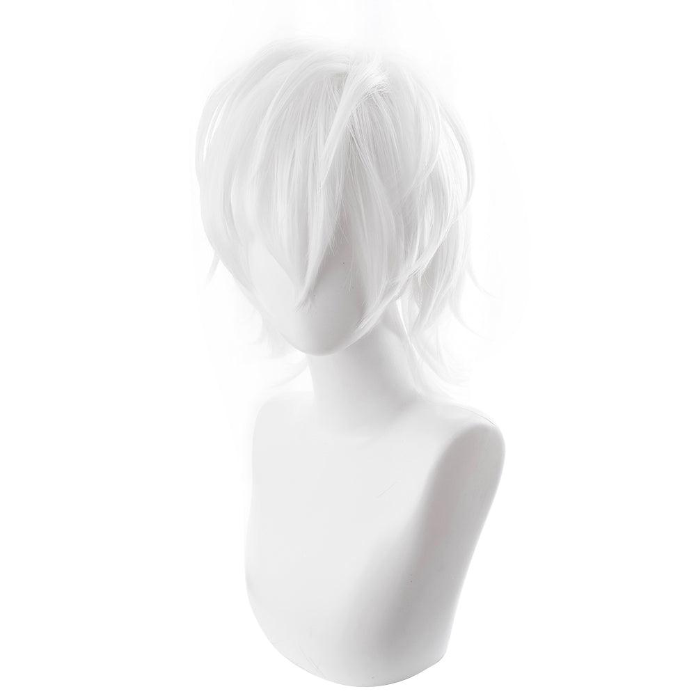 coscrew Anime A Certain Magical Index Accelerator White Short Cosplay Wig 474E - coscrew