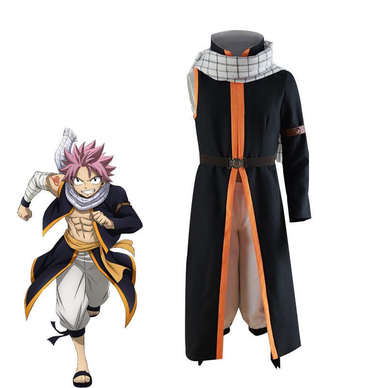 Fairy Tail Etherious Natsu Dragneel Halloween Cosplay Costumes 