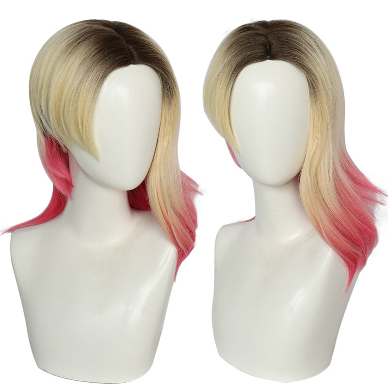 spider man across the spider verse gwen stacy gradient cosplay wigs