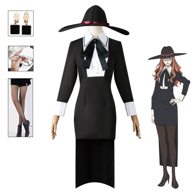 anime spy family sylvia sherwood cosplay costumes