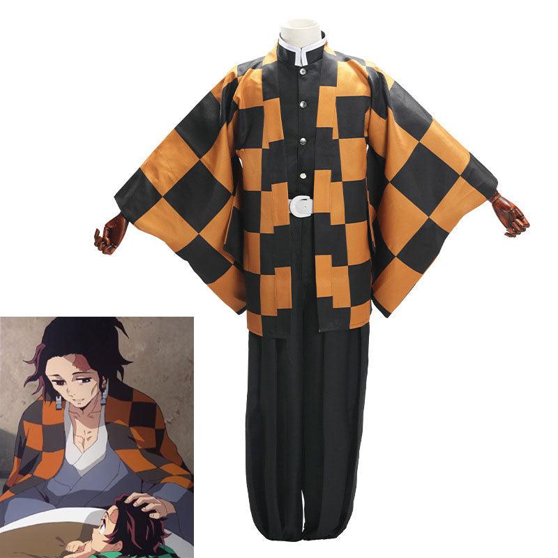anime demon slayer kimetsu no yaiba tanjuro kamado cosplay costumes 1