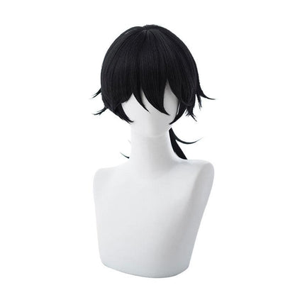 FGO Fate/Grand Order Ryouma Sakamoto 50cm Black Halloween Cosplay Wigs