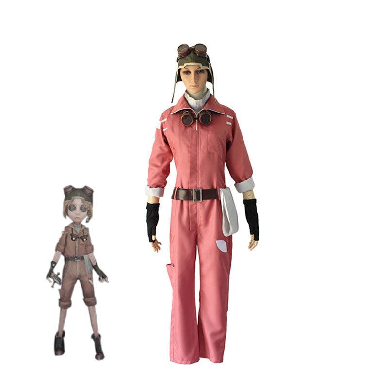 game identity v mechanic cute pink tracy reznik cosplay costume