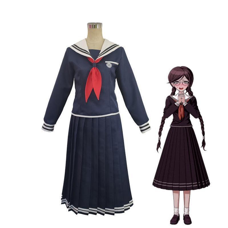 Anime Danganronpa: Trigger Happy Havoc Toko Fukawa Uniform Cosplay Costumes