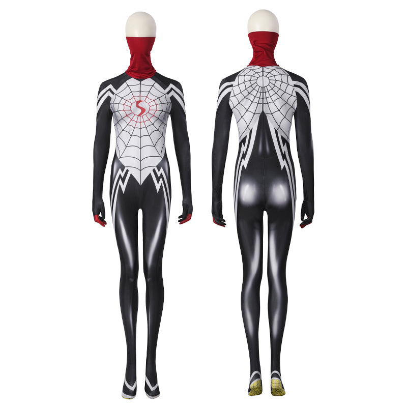 the amazing spider man silk cindy moon jumpsuit cosplay costumes