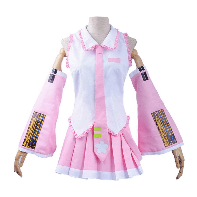 vocaloid cherry hatsune miku outfits cosplay costume