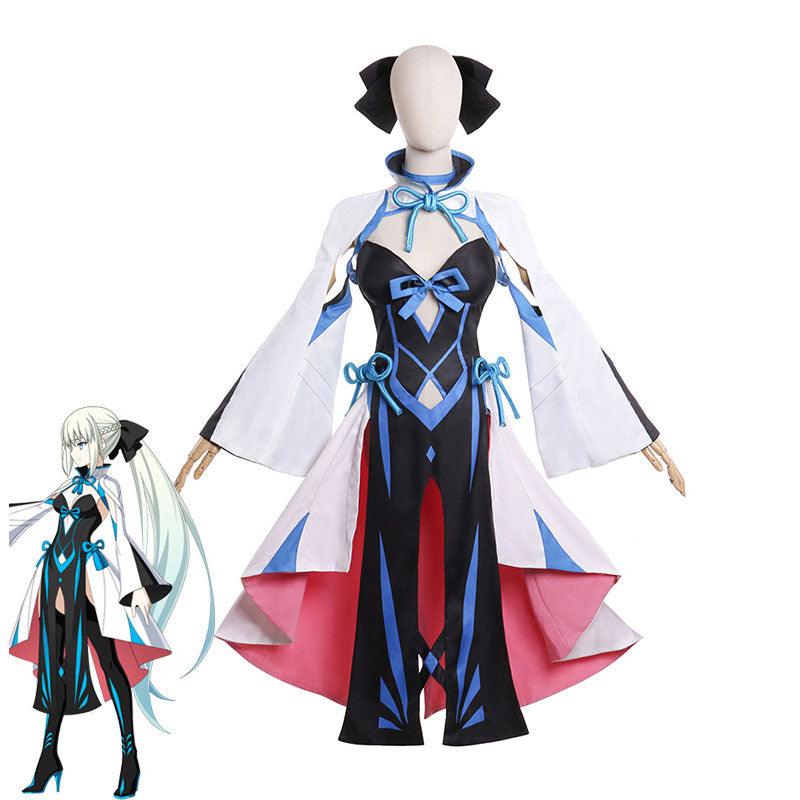 Anime Fate/Grand Order Morgan le Fay Fullset Cosplay Costumes – coscrew