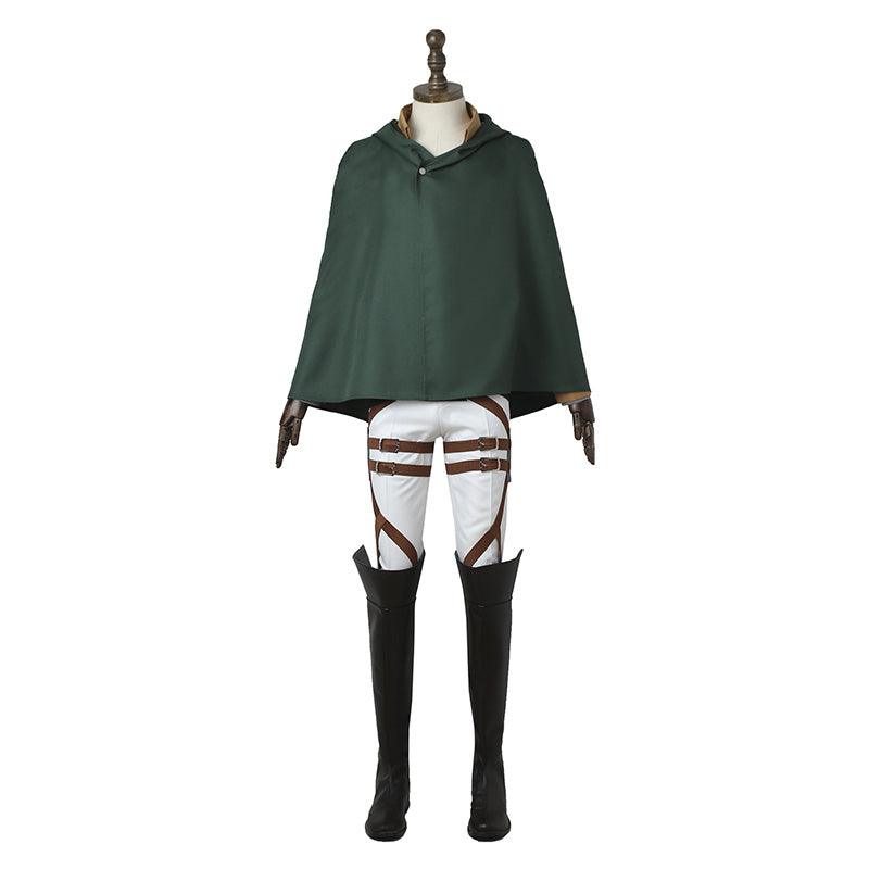 anime attack on titan eren jaeger the wings of freedom survey corps uniform set cosplay costume