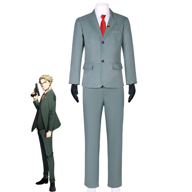 anime spy family twilight loid forger uniform cosplay costumes