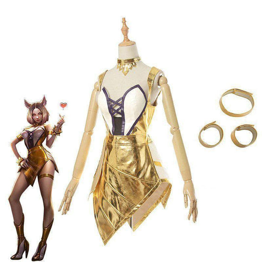 lol prestige kda skin nine tailed fox ahri cosplay costumes