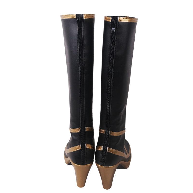 game fgo fate grand order arcade cabinet merlin cosplay boots shoes for cosplay anime carnival