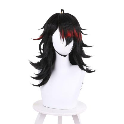 anime cosplay wigs for vox akuma black red gradient cosplay wig of nijisanji 536a